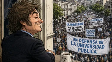 Fragmentada semana política: Uñac, Milei vs. Plager y la marcha universitaria