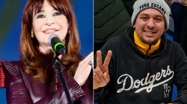 De la Villa 21-24 a la Feria del Libro: el audio de Cristina a Nahuel Arrieta