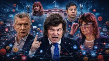 Ranking de políticos en redes: Milei lidera, y una ventaja de Bullrich y Macri