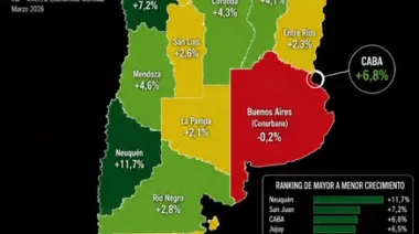 El mapa falso que Milei usó para atacar a Kicillof y terminó desatando críticas