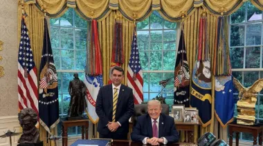 Bolsonaro hijo lleva a Donald Trump al centro de la pelea brasileña