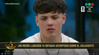 El destape de Nigro en la casa de Gran Hermano Generación Dorada