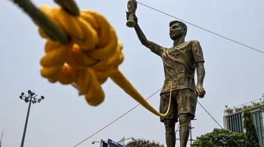 Qué pasó con el monumento de Lionel Messi en la India y por qué lo sacan