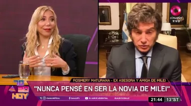 Rosmery Maturana rompió el silencio sobre los audios filtrados de Milei