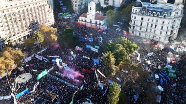 Marcha Federal Universitaria: las 10 frases clave del discurso en Plaza de Mayo