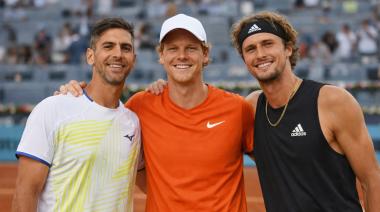 Sinner, Zverev y un argentino lucharán por el título del Madrid Open