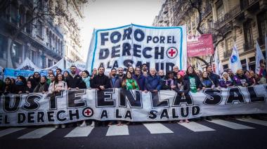 Marcha Federal de la Salud: 40% más de pacientes y el aviso límite para junio