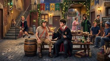 ¿El Chavo del 8 y Harry Potter están en el mismo universo? Doña Clotilde, la clave