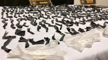 Cocaína, balas y una moto robada: cayó una banda narco que operaba en General Rodríguez