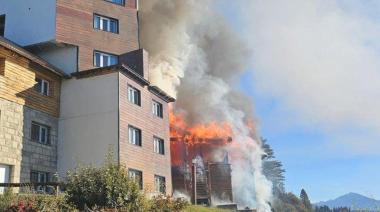 Hotel Huemul de Bariloche: AEHGB pidió apoyo tras el fuego que lo destruyó