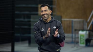 Carlitos Tevez: “Estamos felices con la academia de pádel en San Miguel”