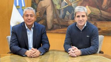 Rolando Figueroa y Luis Caputo ajustaron la agenda binacional Neuquén-Biobío