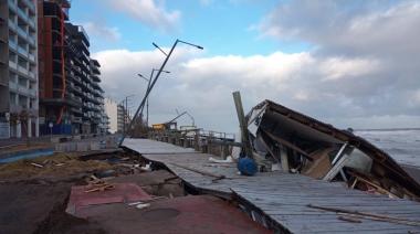 El paso arrasador de la ciclogénesis en Monte Hermoso dejó pérdidas millonarias