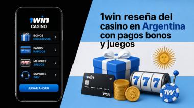 1win casino en Argentina pagos bonos y juegos