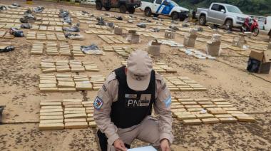 Fuga al monte: el operativo que terminó con más de tres toneladas de droga secuestradas