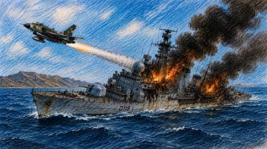 A 44 años en Malvinas: hundimiento del HMS Coventry y golpe al Atlantic Conveyor