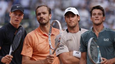 Sinner, Medvedev, Ruud y Darderi, los protagonistas de las semifinales en Roma