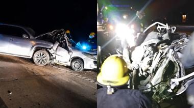 Tragedia en la Ruta 6: cinco muertos en un choque cerca de San Vicente