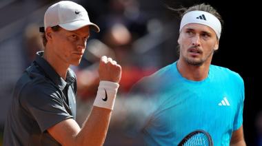 Sinner vs. Zverev: hora, TV y lo que se juegan en la final del Madrid Open