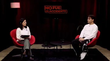 Alejandro Radetic y Viviam Perrone, cara a cara en el estreno de No fue un accidente