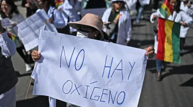 Los bloqueos en Bolivia dejan hospitales sin oxígeno
