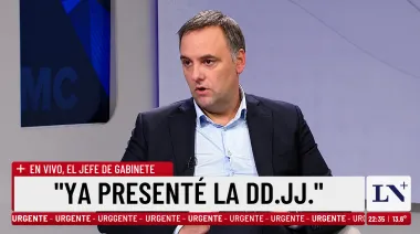 Adorni rompió el silencio: "Ahorré toda mi vida en negro"