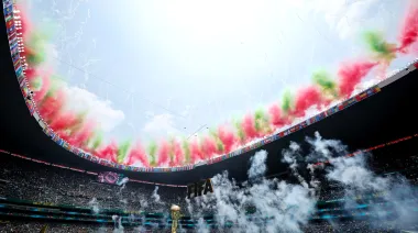 Se acabaron las palabras: empezó el Mundial y Shakira encendió la fiesta inaugural