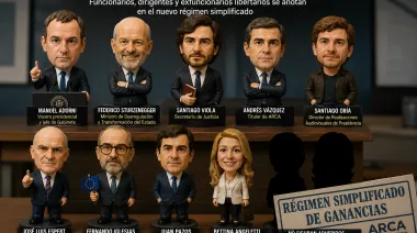 Funcionarios libertarios estrenan el nuevo Ganancias simplificado de ARCA