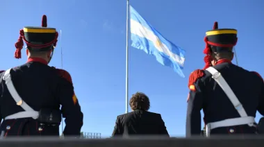 Día de la Bandera: el ranking de palabras del discurso de Milei en Rosario