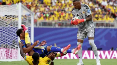 Eloy Room, el arquero de Curazao que fue figura contra Ecuador en el Mundial