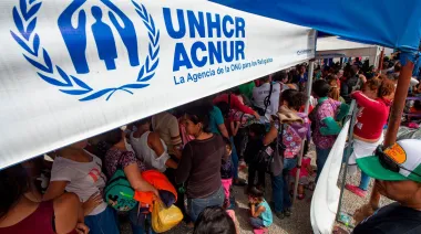 ACNUR alerta sobre 23 millones de desplazados en América Latina y el Caribe