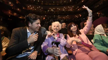 La noche en que Cristina y Kicillof no se hablaron y hubo guerra de cánticos