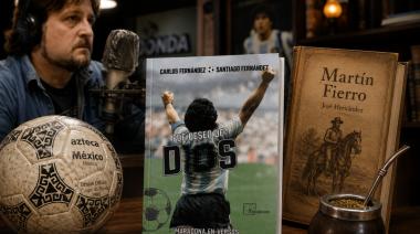 Maradona y el Martín Fierro se cruzan en un libro inédito escrito en versos