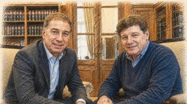 Santilli recibió a Melella: por qué el de Tierra del Fuego llegó debilitado
