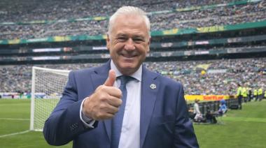 Nery Pumpido fue homenajeado en el Azteca a 40 años del título de 1986