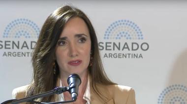 Villarruel marcó distancia de Milei y defendió la libertad de prensa