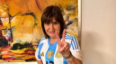 Bullrich festejó el triunfo de Argentina con un gesto llamativo: qué le recordaron