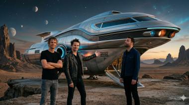 Una nave espacial en vivo: la apuesta de Muse para reinventar sus conciertos
