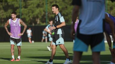 Argentina arrancó en Kansas con el primer entrenamiento de los convocados