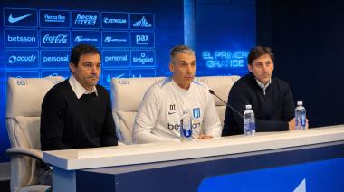 Juan Pablo Vojvoda asumió en Racing junto a Diego Milito y ya planifica refuerzos