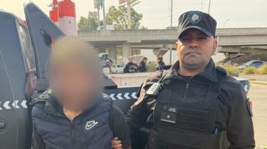 Escapó con una moto robada, cruzó a Provincia y terminó preso tras una larga persecución
