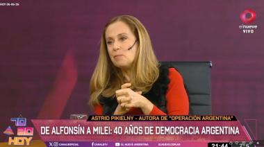 Astrid Pikielny presentó su libro y analizó el nuevo rumbo político del Gobierno
