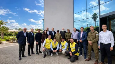 Israel y Venezuela: la delegación que revisa edificios clave tras el terremoto