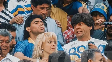 El video inédito de Carlín Calvo llorando por el éxito de la ficción futbolera R.R.D.T.