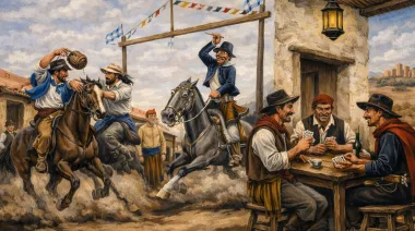 Pato, truco y sortijas: así se divertía la Argentina en tiempos de la Independencia