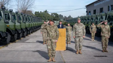 Ejército Argentino, 72 vehículos y nuevo arsenal: el estreno que suma poder