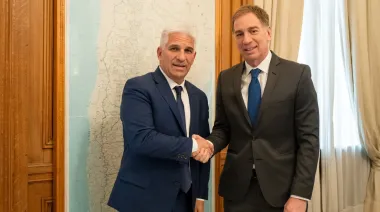 PASO, Ruta 7 y BCRA: qué acordaron Santilli y el gobernador de San Luis