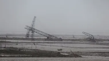 Inundaciones en China: Bavi dejó ciudades bajo el agua y miles de evacuados