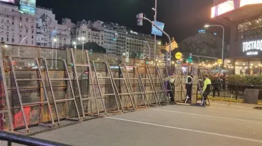 CABA: así será el operativo de seguridad y los cortes en el Obelisco