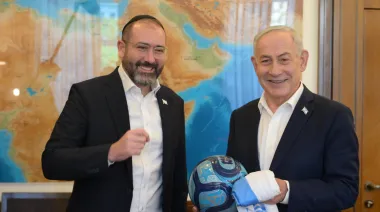 Netanyahu apoyó a Argentina y volvió a elogiar a Milei antes de la final